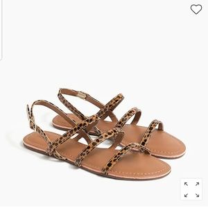 J.Crew Tortoise Sandals sz 5